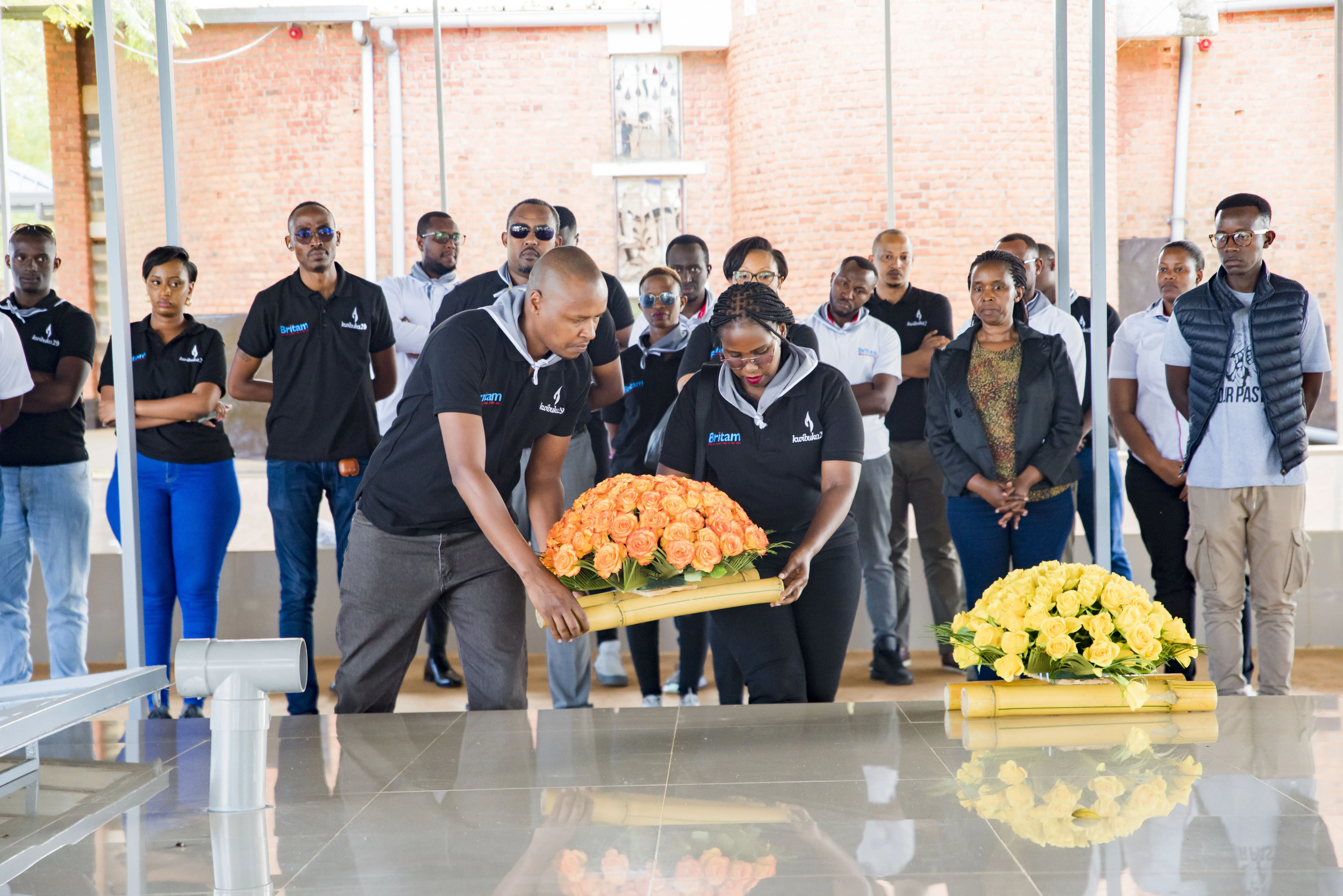 #Kwibuka29 Honouring the Past, Building the Future: Britam Rwanda's Commemoration Visit to Nyamata Memorial Grounds